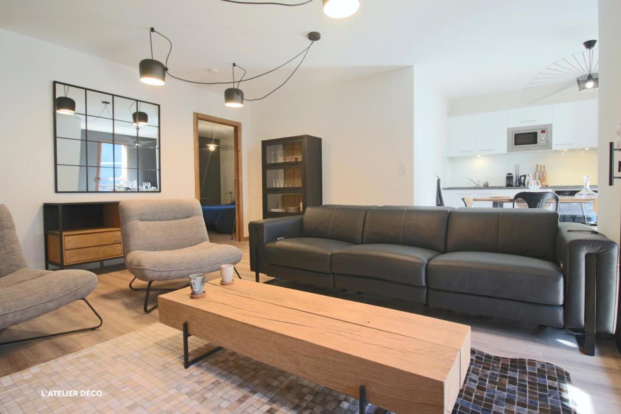 Magnifique T5 Duplex De Grand Standing 120M2 Neuf Classe 4 Etoiles Pour 8 Personnes En Plein Centre De Saint-Lary-Soulan Kültér fotó