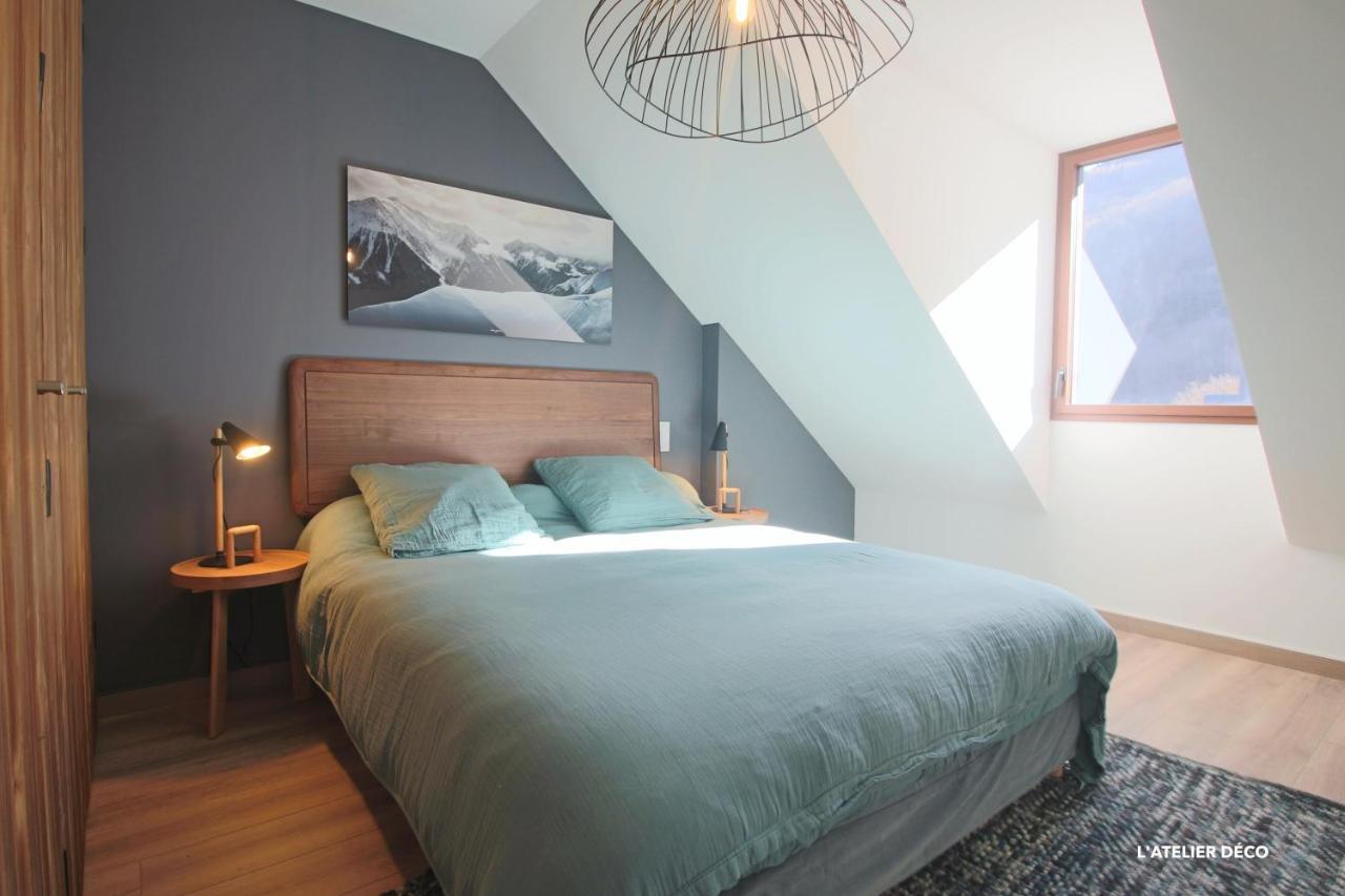 Magnifique T5 Duplex De Grand Standing 120M2 Neuf Classe 4 Etoiles Pour 8 Personnes En Plein Centre De Saint-Lary-Soulan Kültér fotó